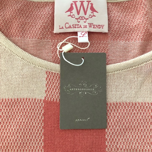 Anthropologie knit swing top size large. - Picture 4 of 4